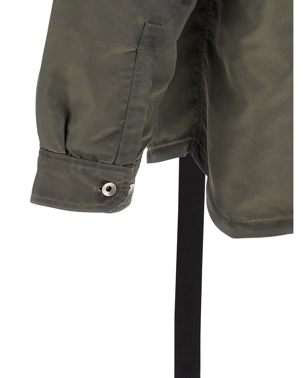 Rick Owens Green 'Jumbo Outershirt' Jacket for men