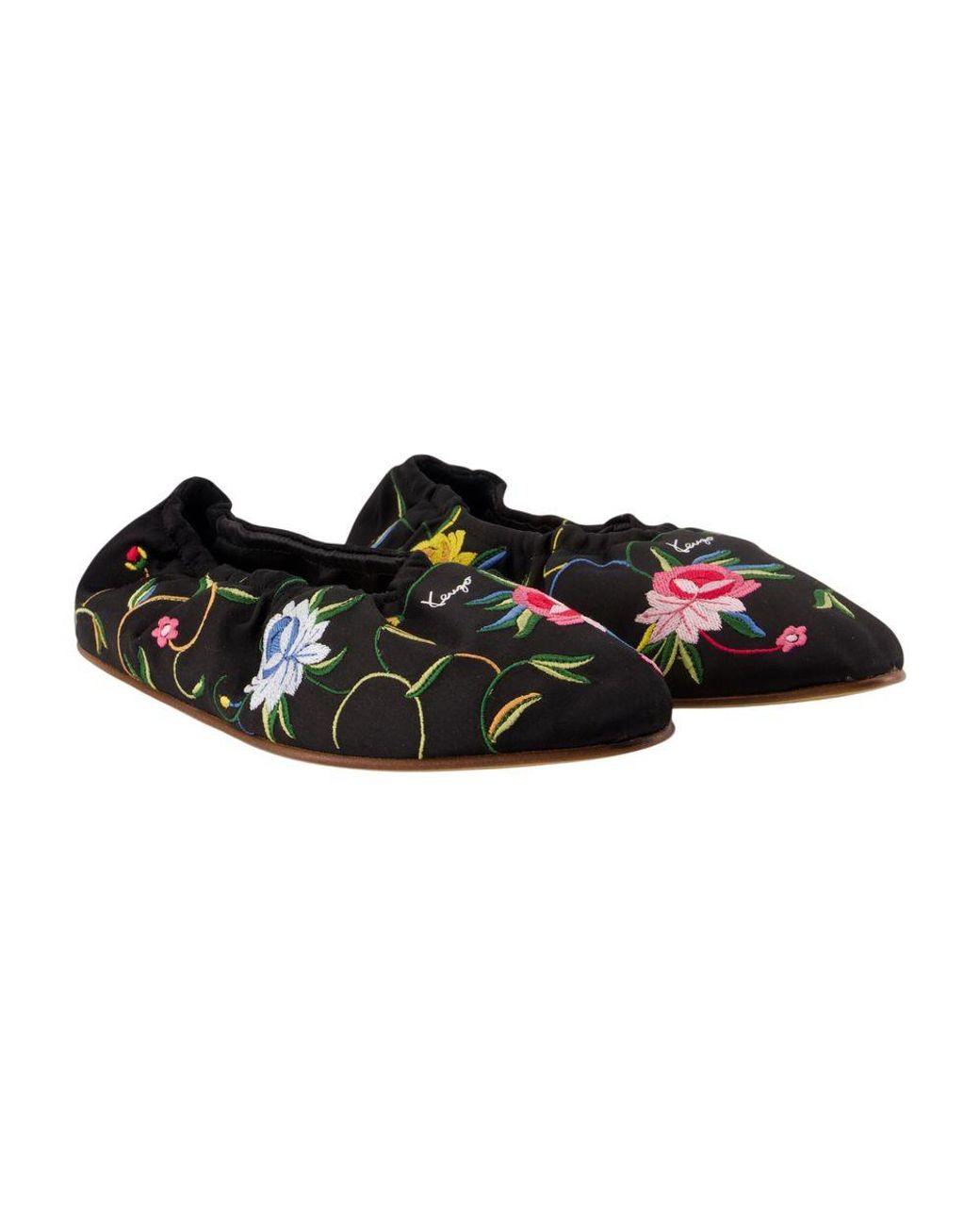 KENZO Black Ballet Ballerinas
