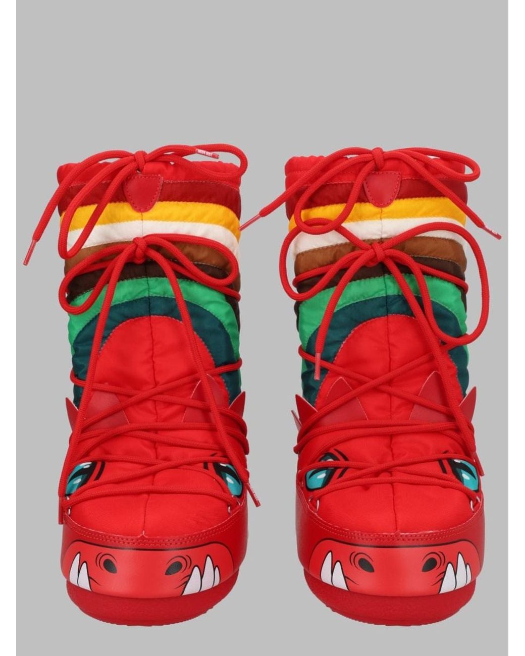 Moon Boot Red Icon Dino