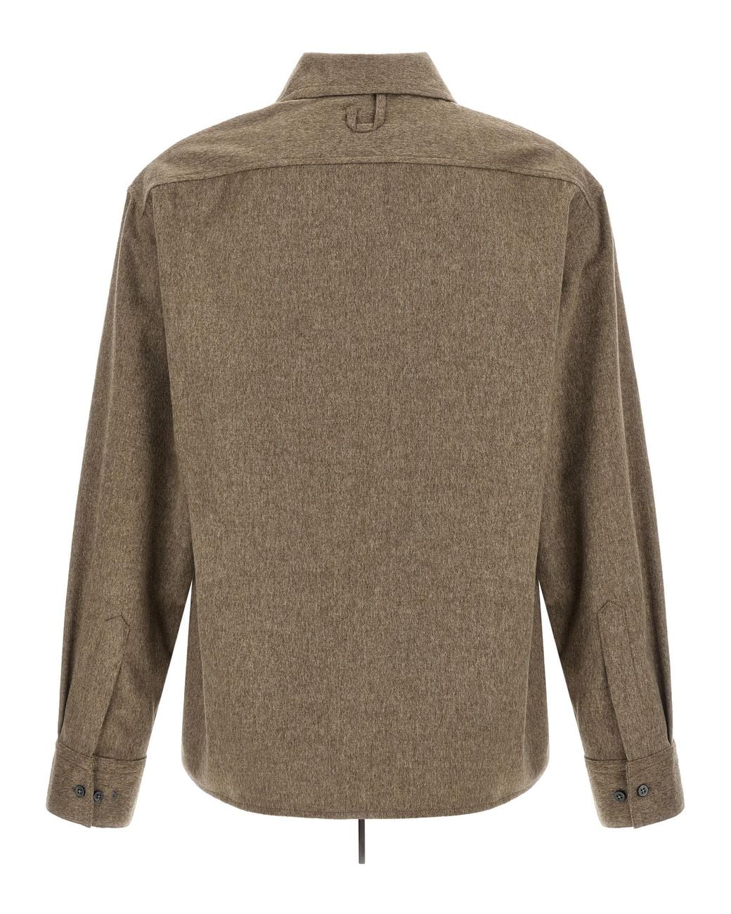 Jacquemus Brown 'La Chemise Flash' Shirt for men