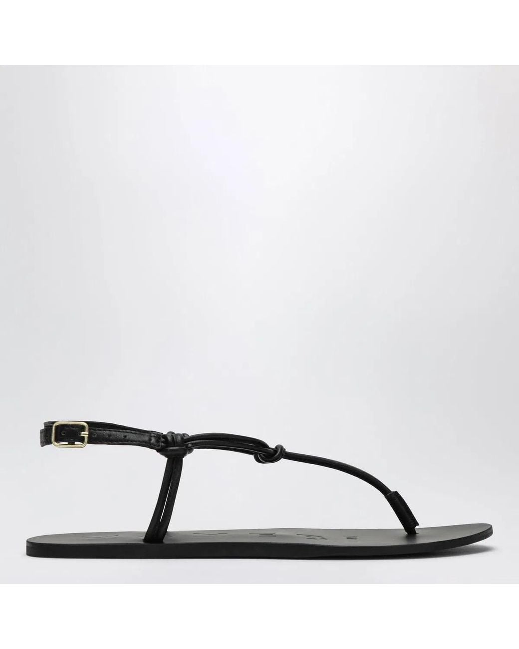 Manebí Brown Manebi Leather Flipflops