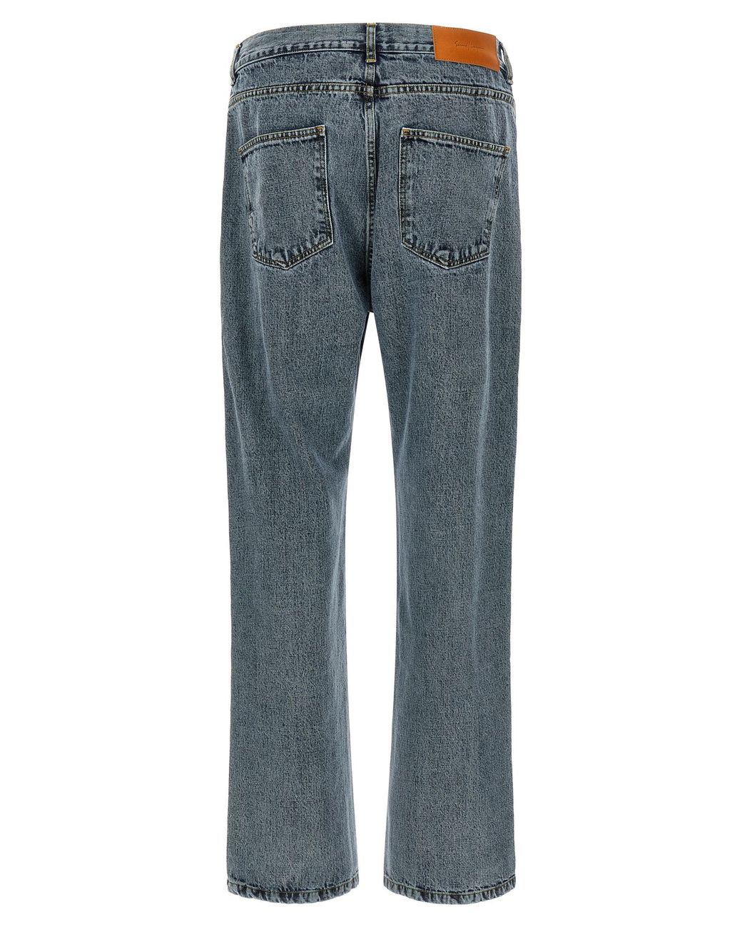Second/Layer Blue 'Big Papi' Jeans for men