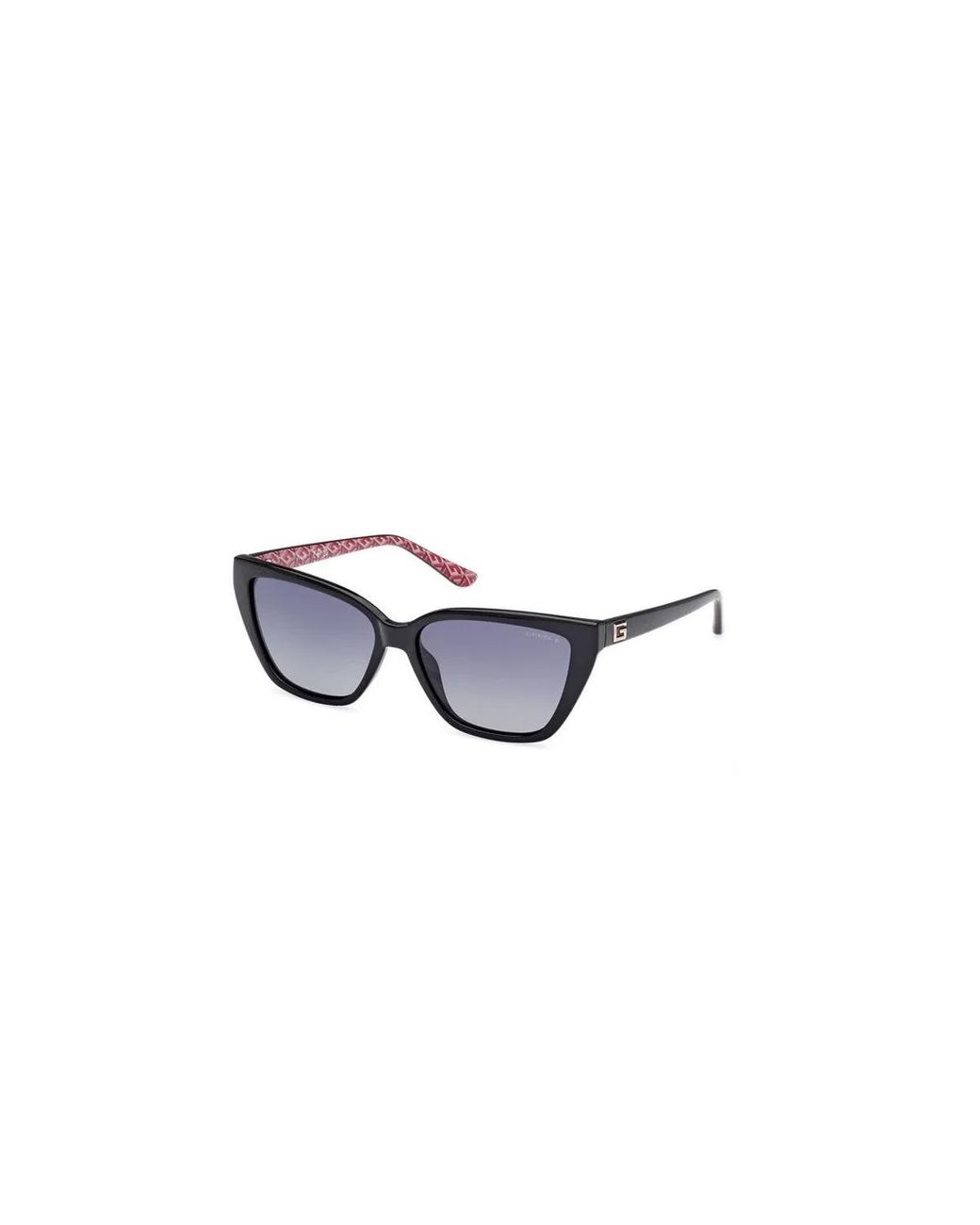 Guess Blue Nero Lucido Fumo Polar Injectate Sunglasses