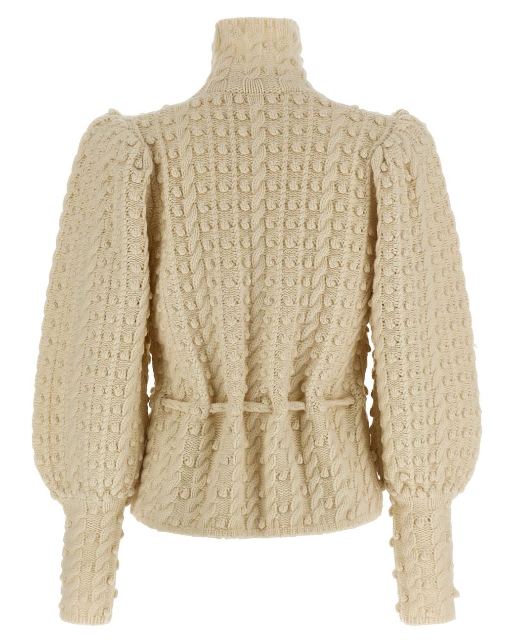 Zimmermann Natural 'Vailant Wool Bauble' Sweater