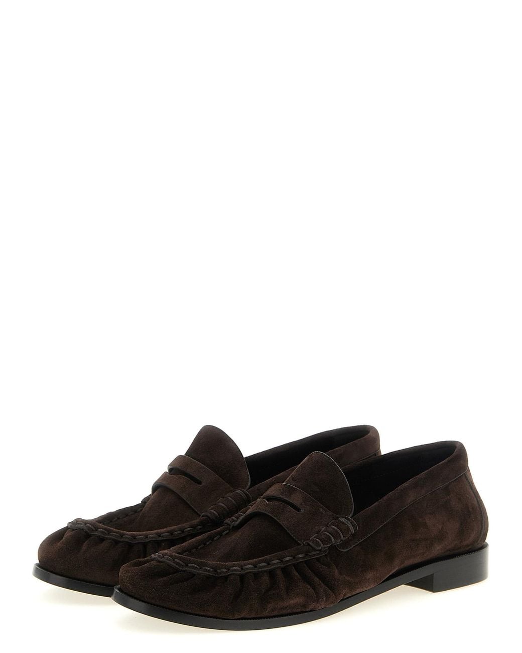 Saint Laurent Brown 'Le Loafer' Loafers for men