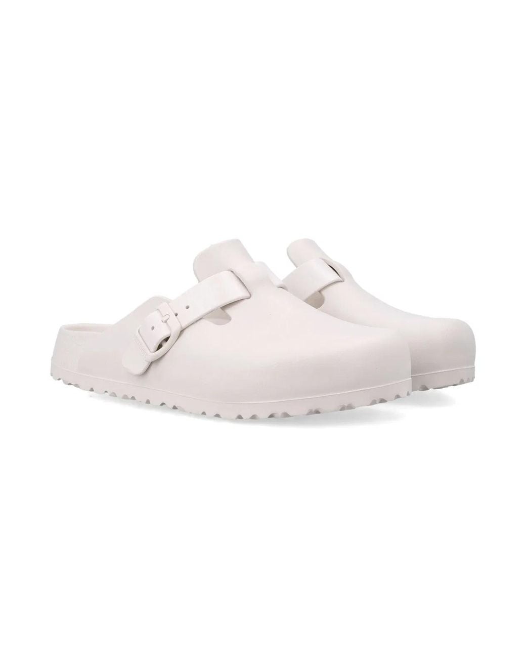Birkenstock White Boston Eva Eggshell Sandals