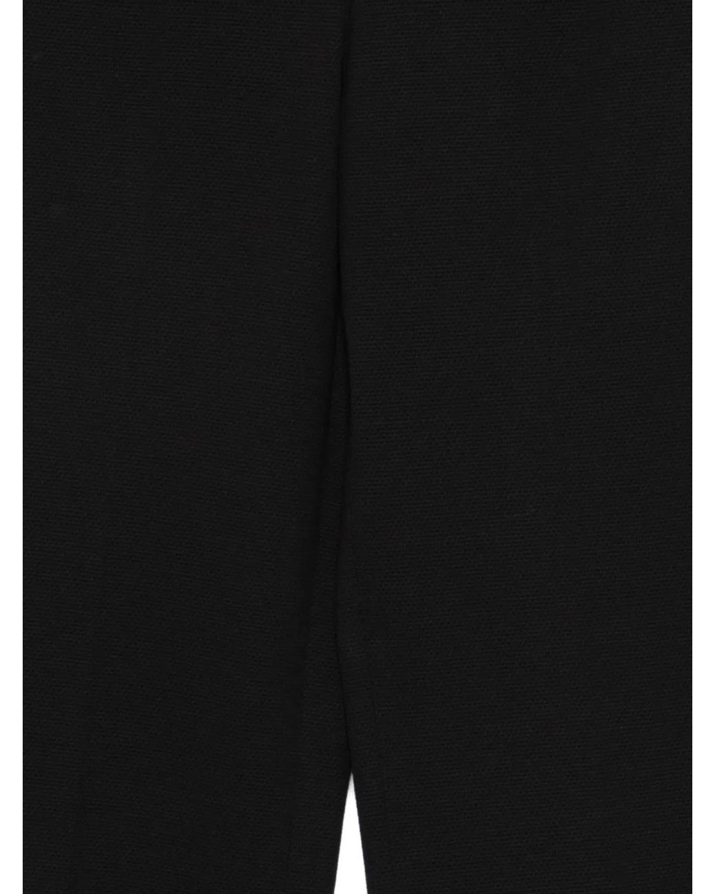 Circolo 1901 Black Cotton Trousers