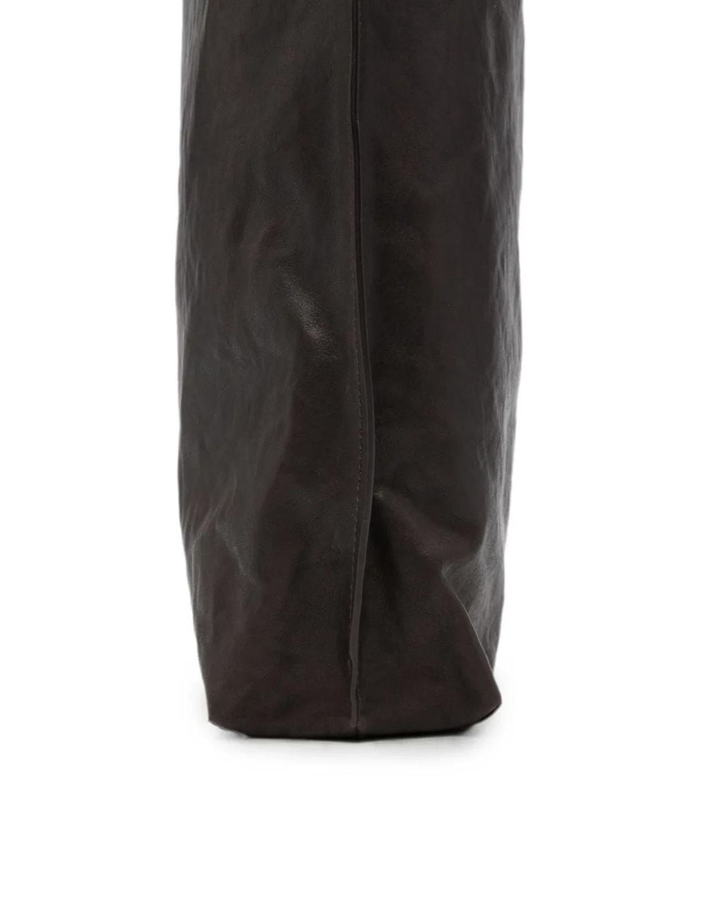 Lihann George Black Jani Leather Tote Bag