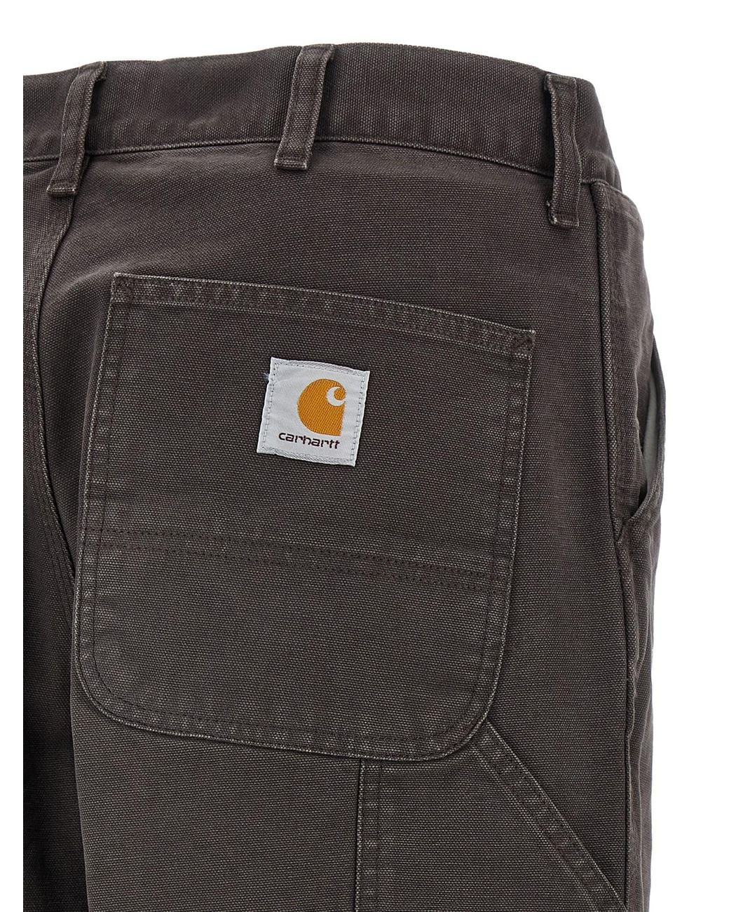 Carhartt Gray 'Single Knee' Pants for men