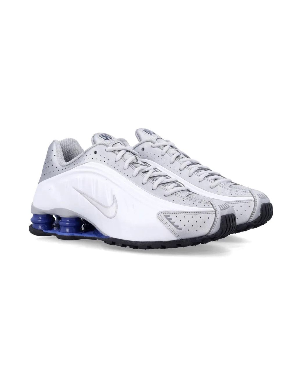 Nike White Shox R4 Running Sneakers for men