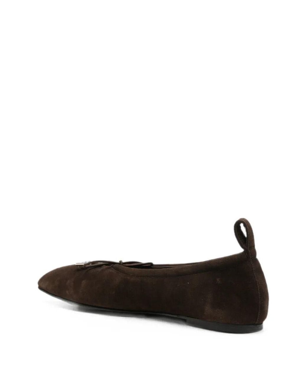 Alohas Black "Rosalind" Leather Ballet Flats
