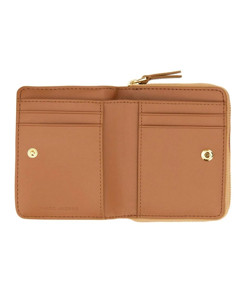 Marc Jacobs Natural The Compact Mini Wallet