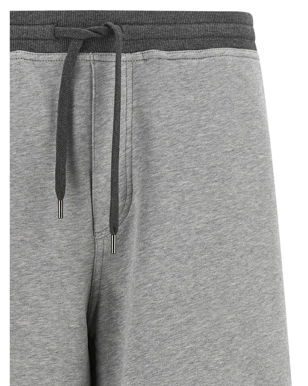 Brunello Cucinelli Gray 'Solomei Athletic Club' Bermuda Shorts for men
