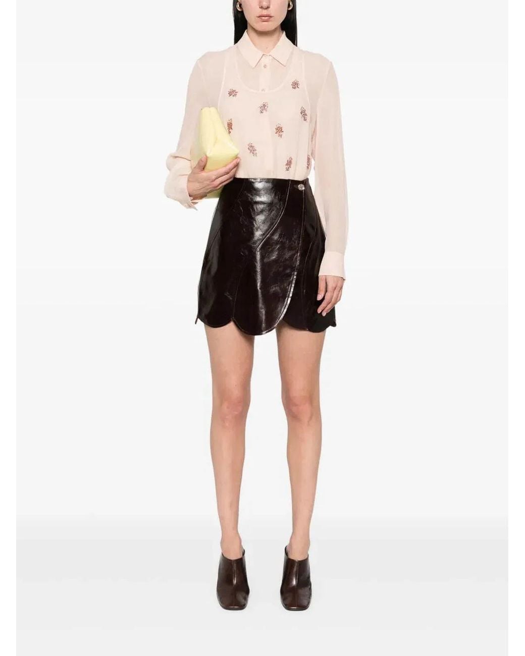 Fendi Natural Silk Top