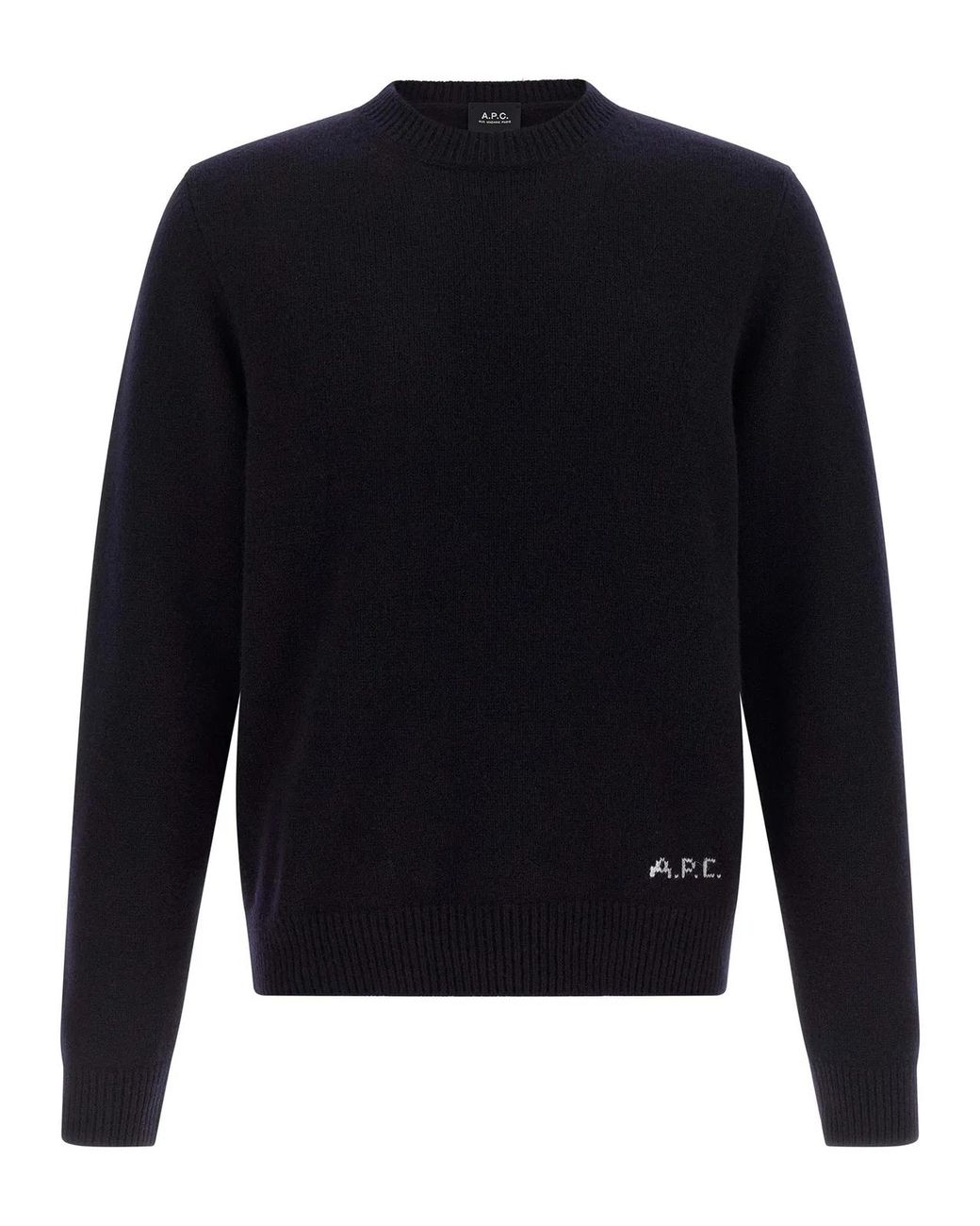 A.P.C. Blue 'Edmond' Sweater for men