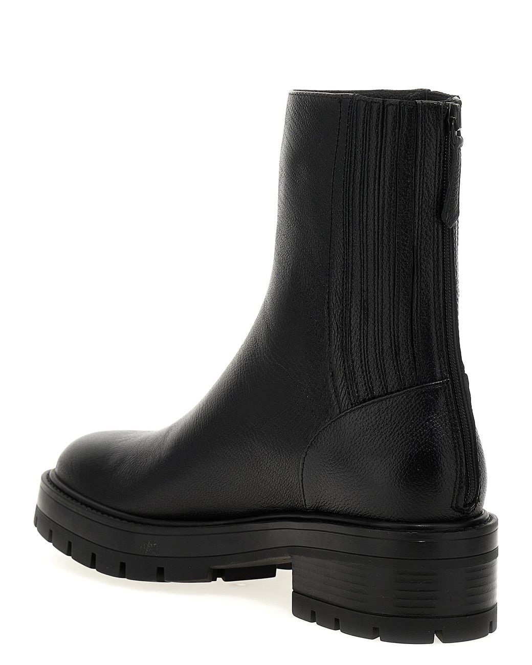 Aquazzura Black 'Saint Honore' Ankle Boots