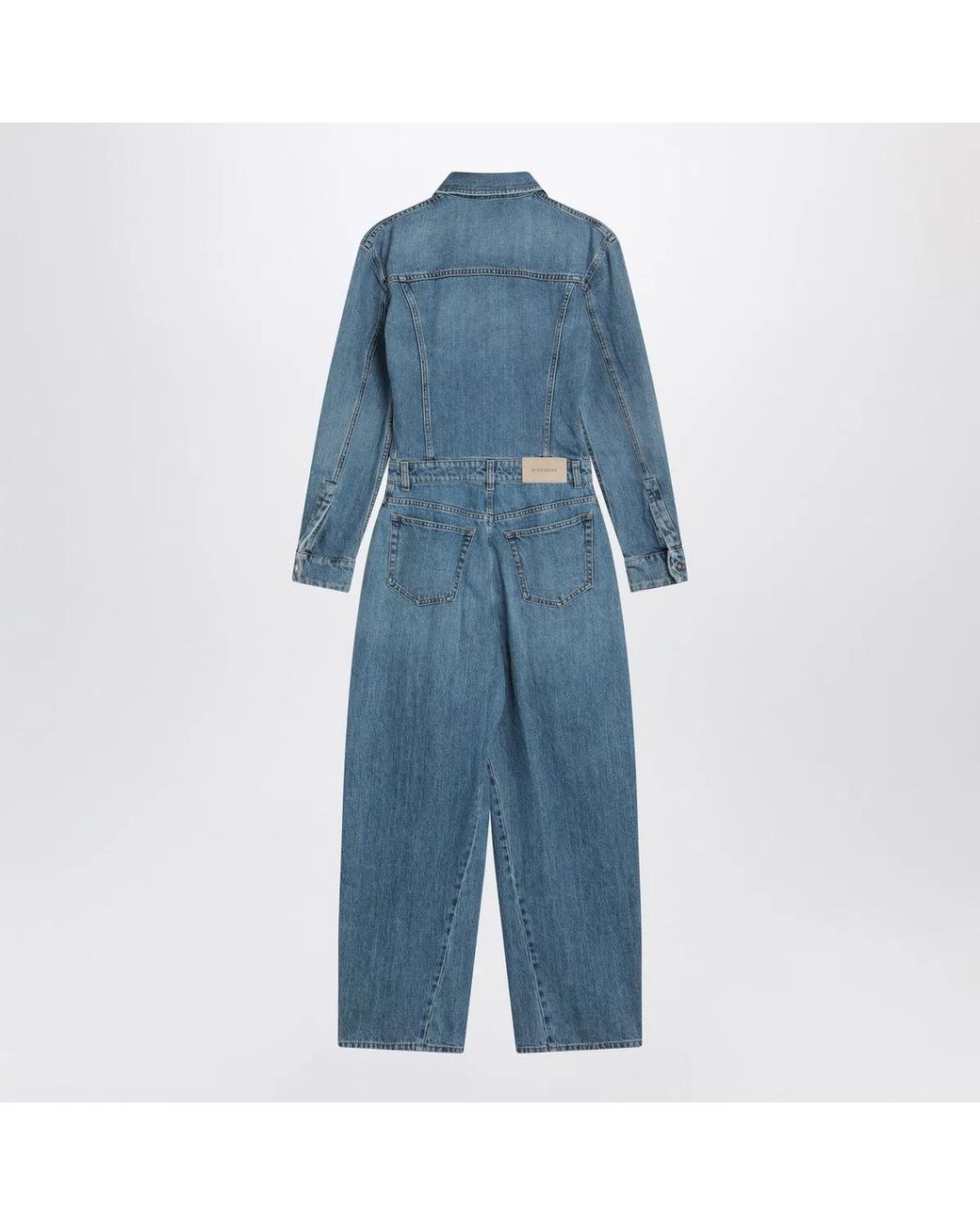 Givenchy Blue Denim Jumpsuit