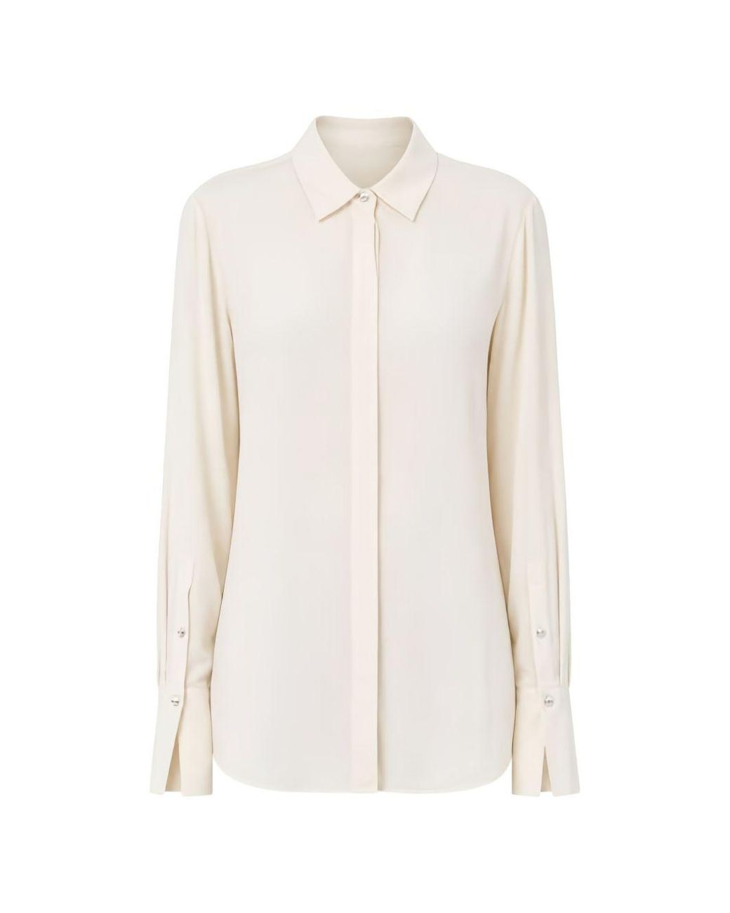Liu Jo Natural Polyester Elastane Shirt