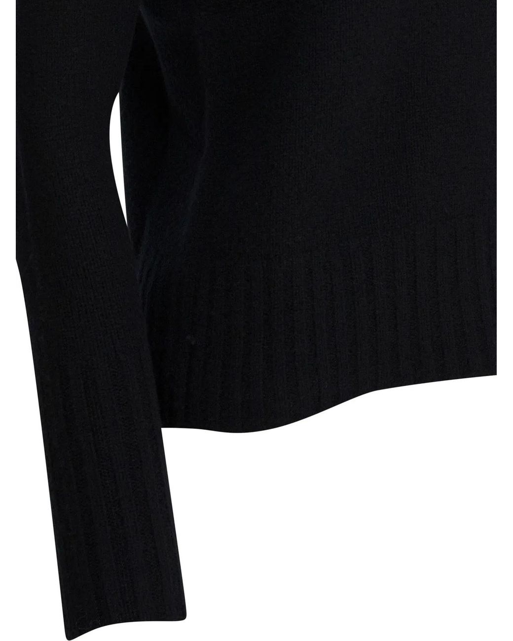 Drumohr Black Cashmere Knitwear