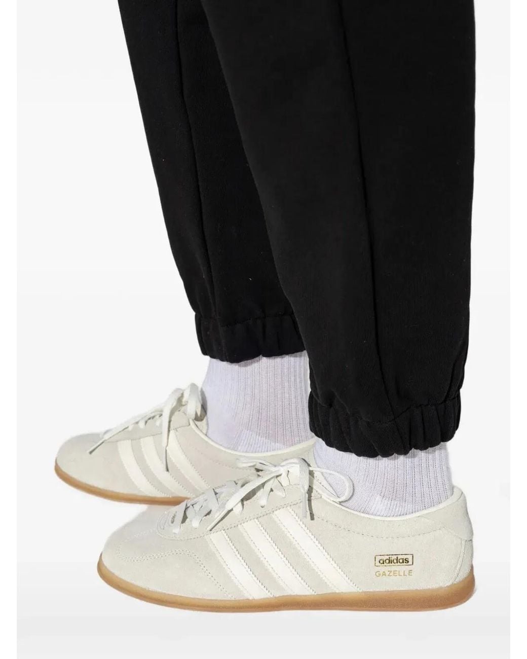 Adidas Originals White "Gazelle" Low Pro