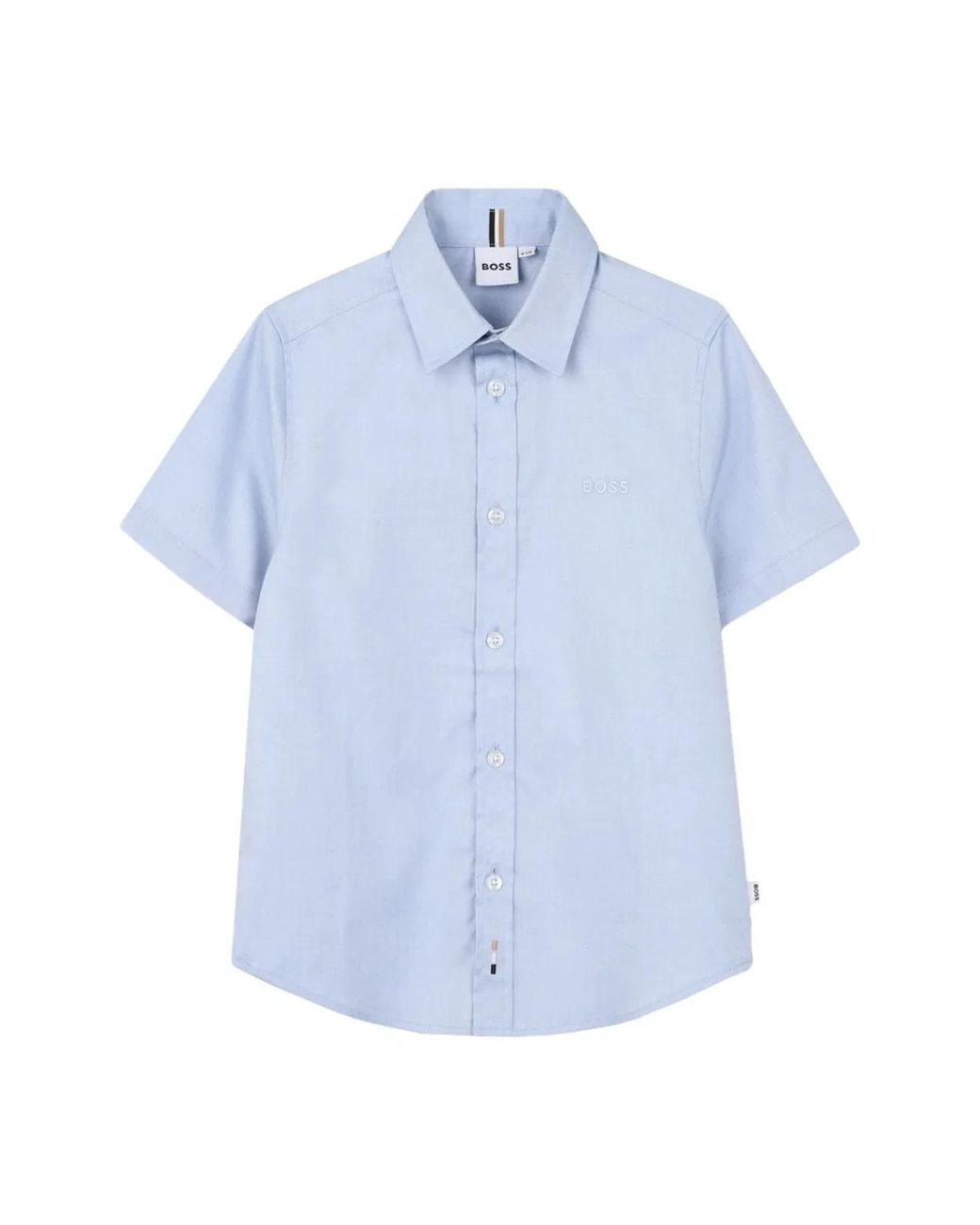 Boss Blue Camicia A Maniche Corte