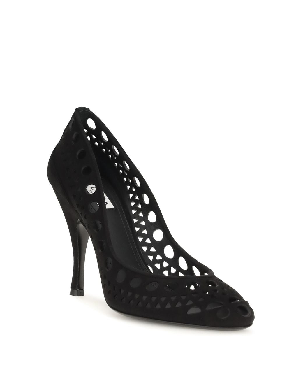 Alaïa Black Alaia Vienne Suede Pumps