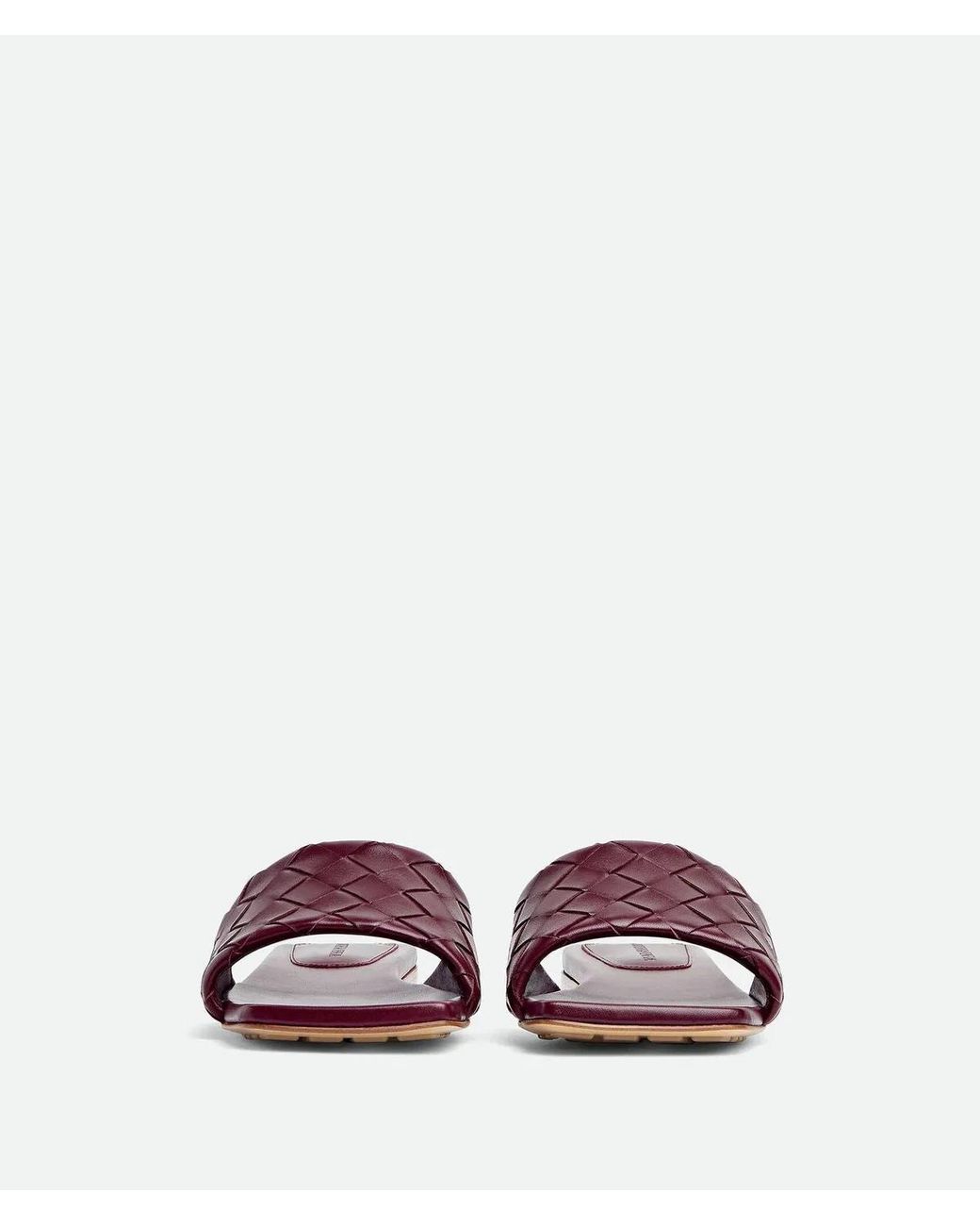 Bottega Veneta Brown Parco Flat Mules