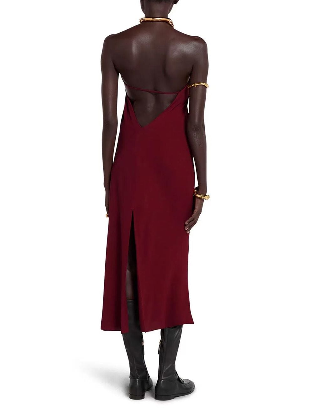 Gucci Red Silk Dress