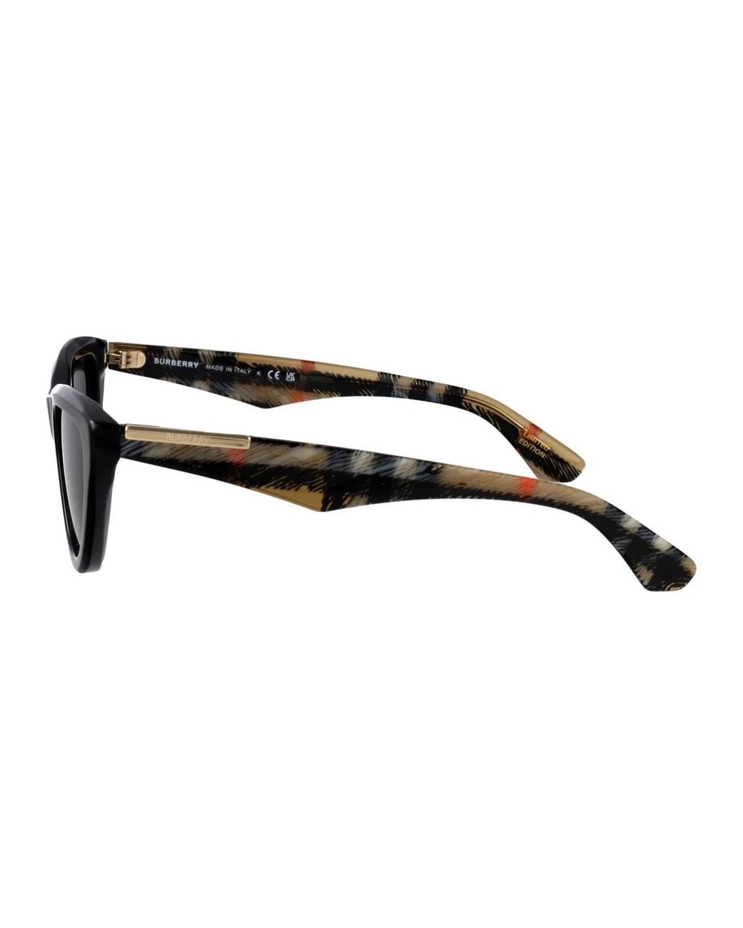 Burberry Black Acetate Sunglasses