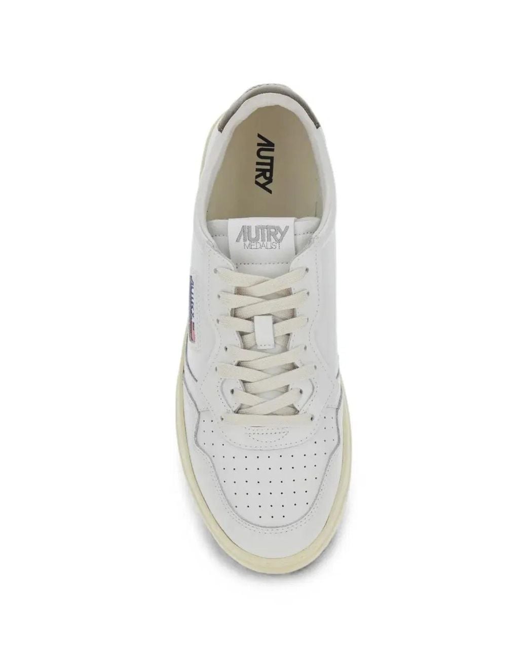 Autry White Logo Sneakers for men