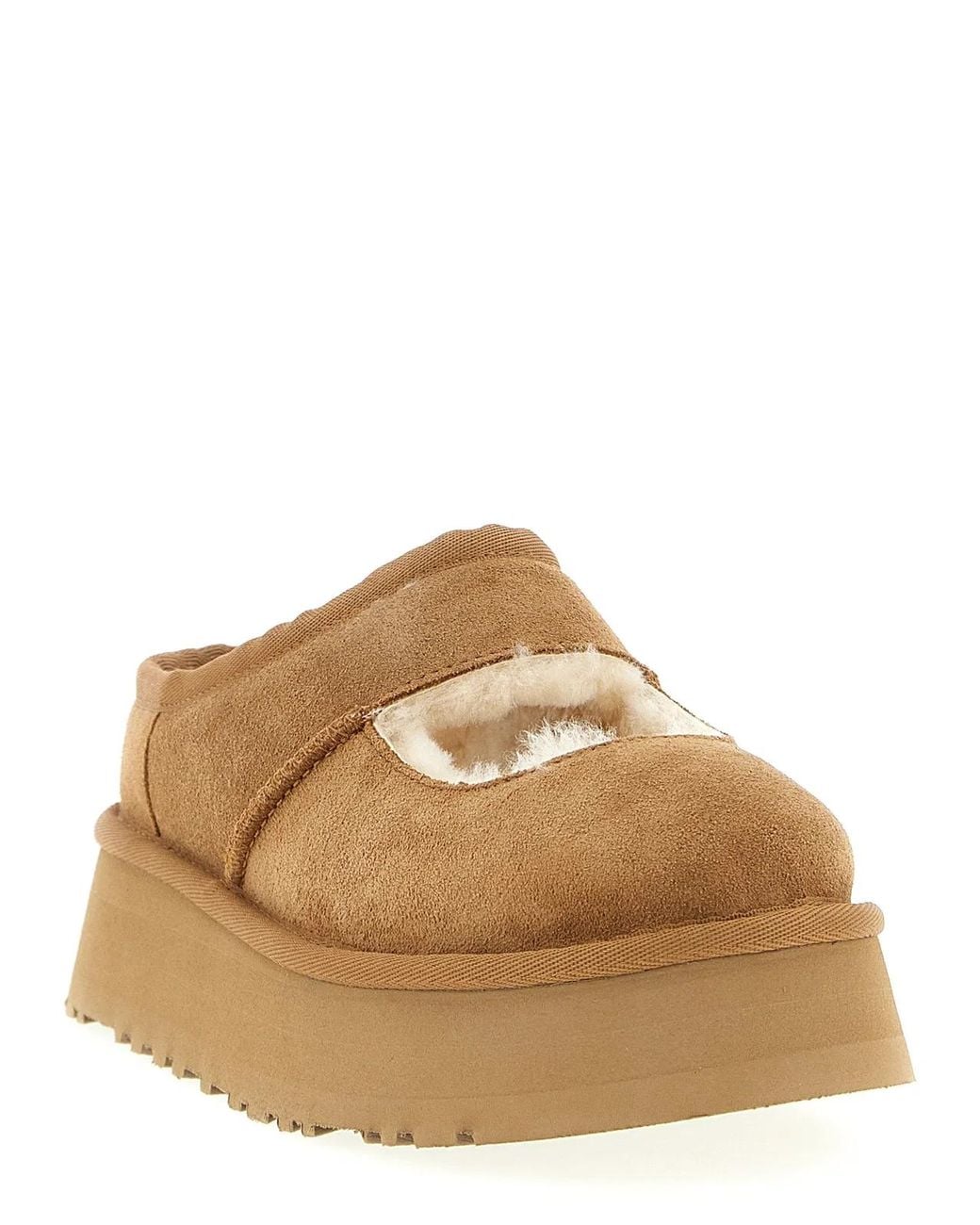 Ugg Brown 'Bea Mary Jane' Sabots