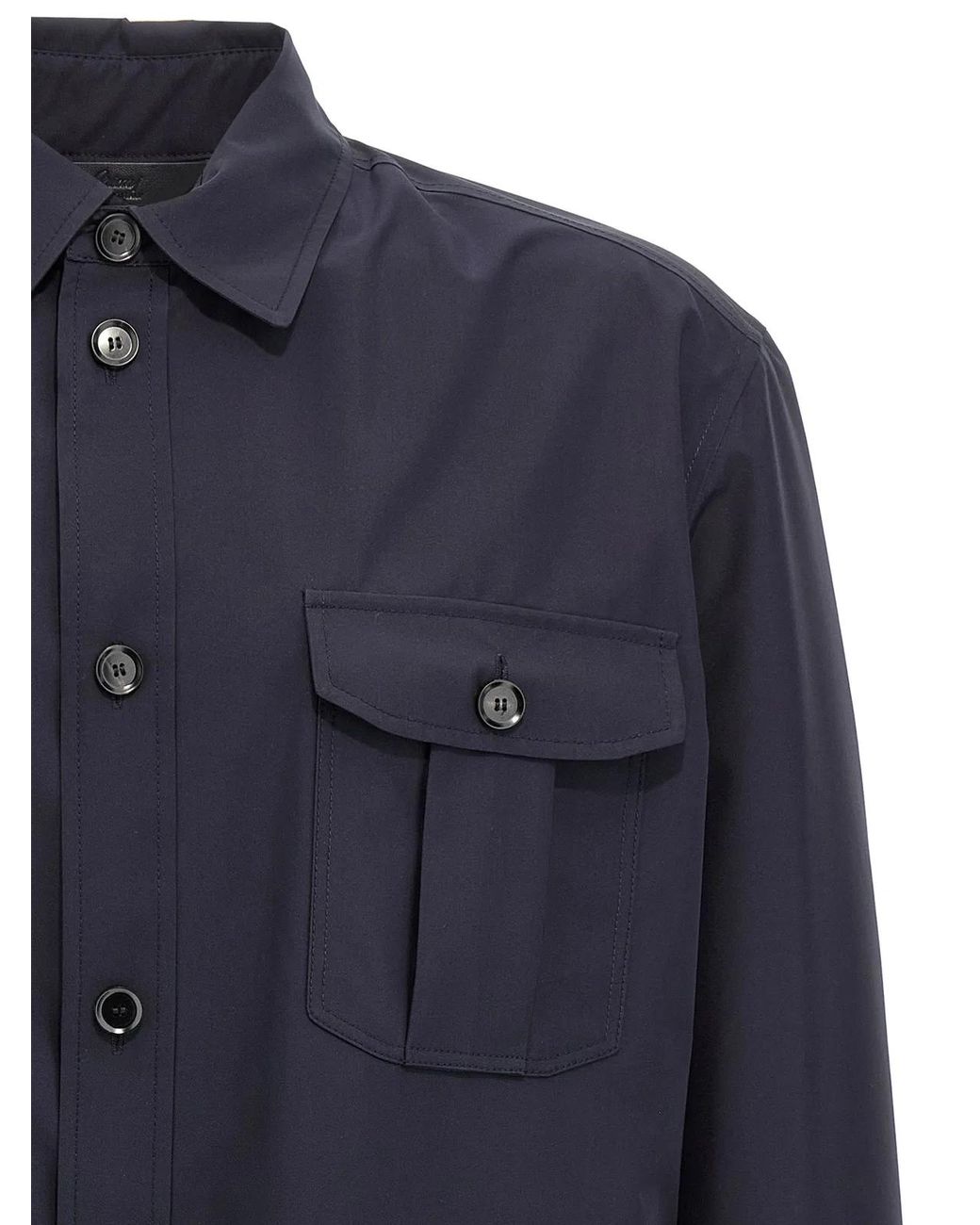 Brioni Blue 'Vagabond' Jacket for men