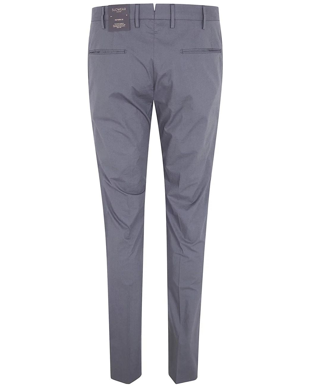Incotex Gray Classic Chino Trousers for men