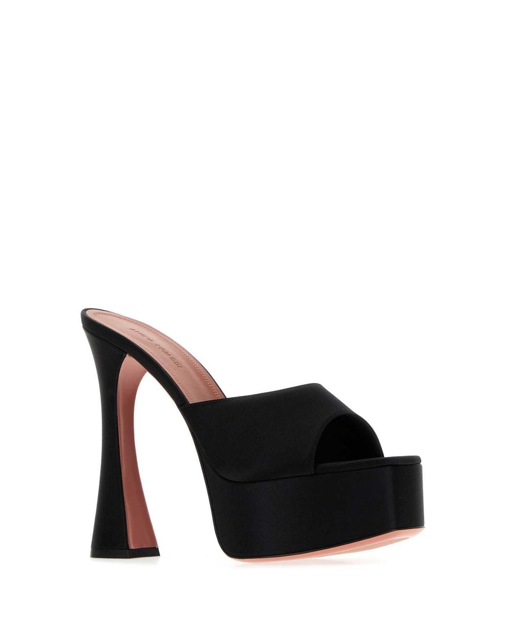 AMINA MUADDI Black Dalida Slipper 140
