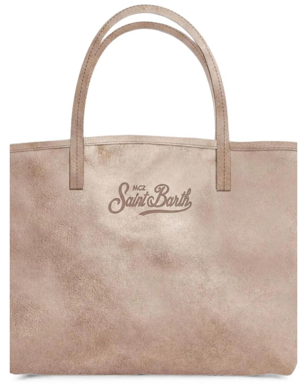 Mc2 Saint Barth Natural Leather Bag