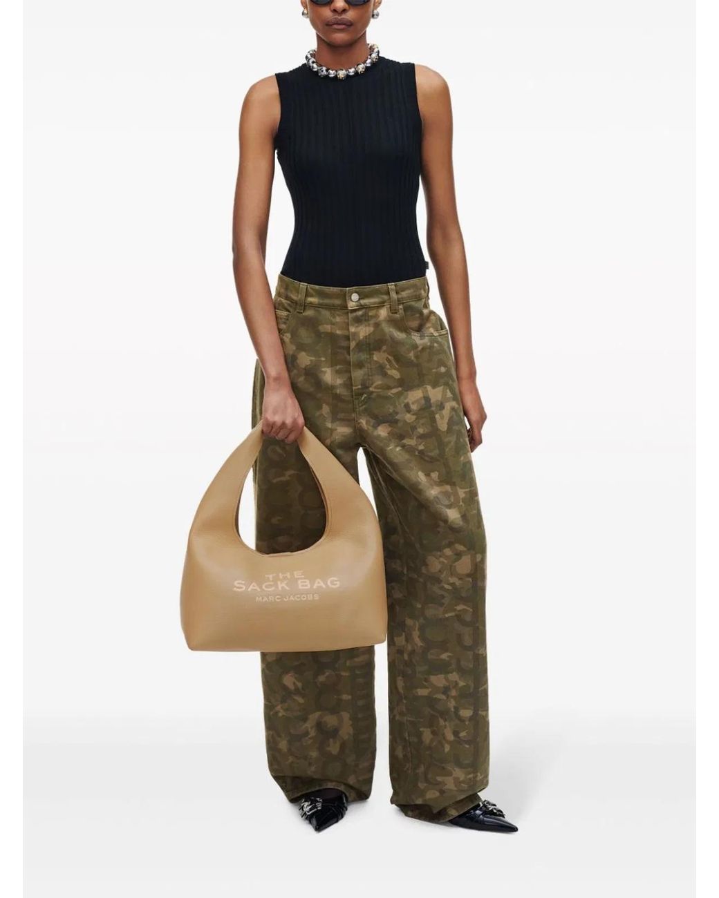 Marc Jacobs Natural Leather The Sack Bag