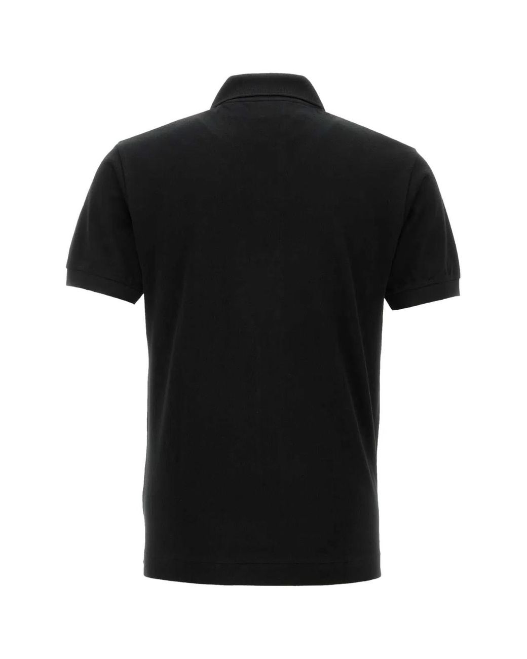 Lacoste Black Piquet Polo Shirt for men