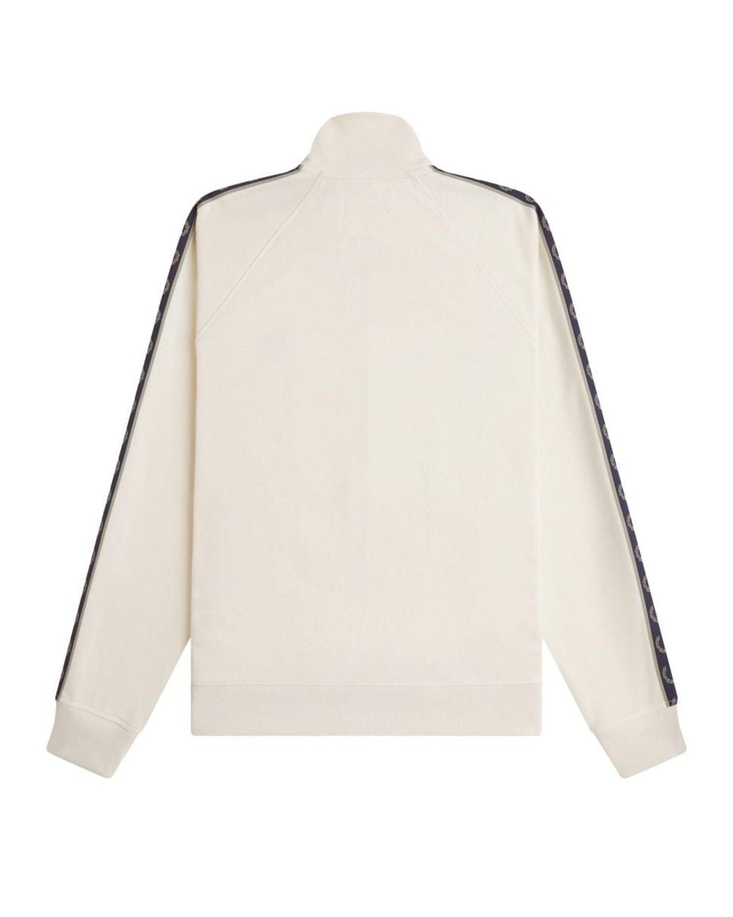 Fred Perry Natural Recycled Poly Cotton Sports Jacket for men
