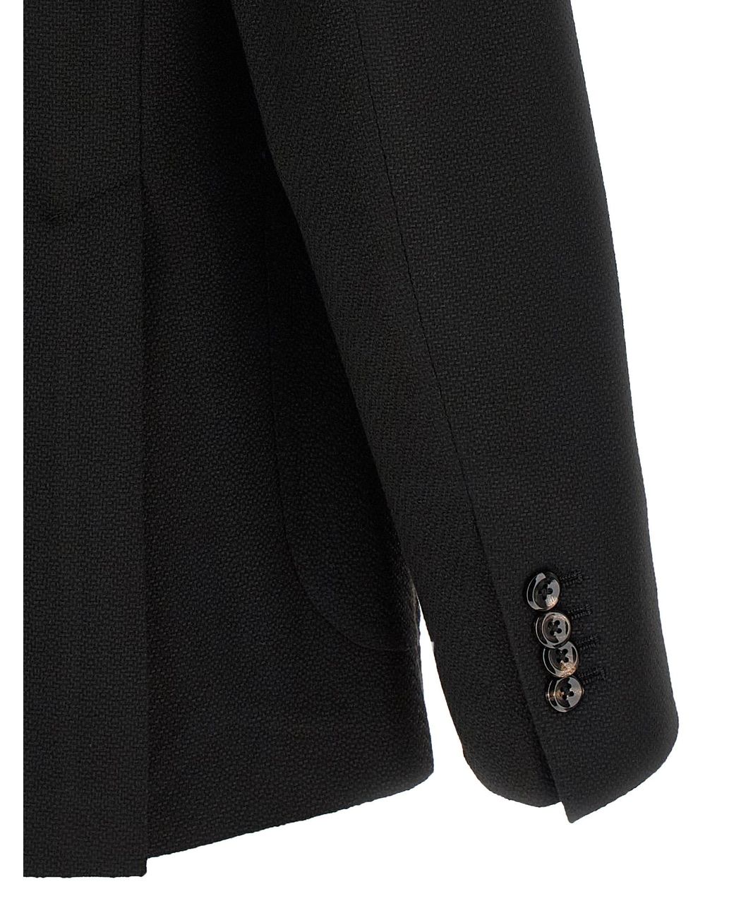 Tagliatore Black 'Montecarlo' Blazer for men