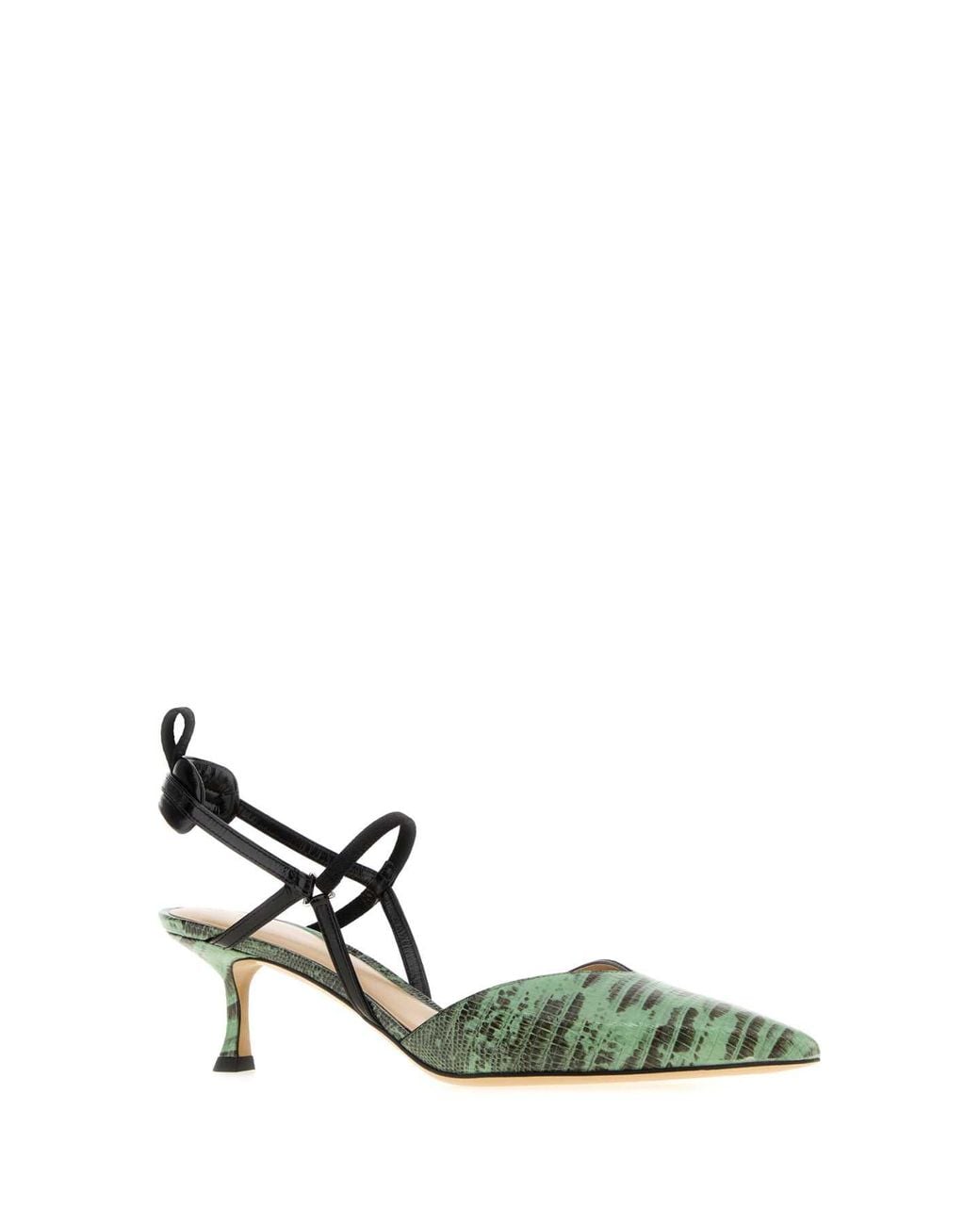 Fendi Green Sling Back