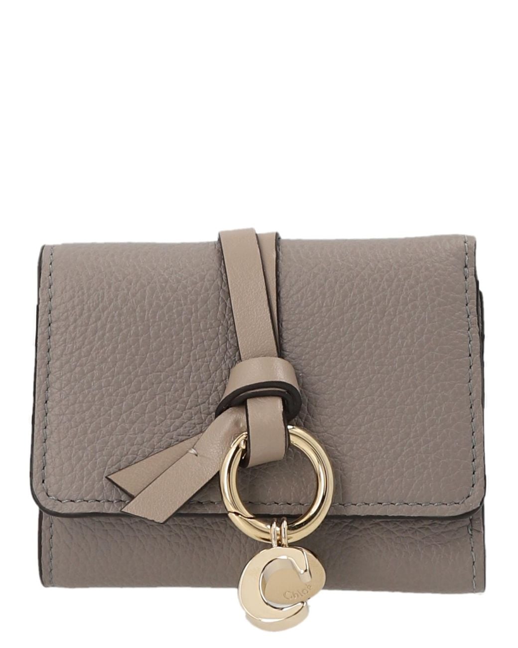 Chloé Gray 'Mini Tri Fold' Wallet