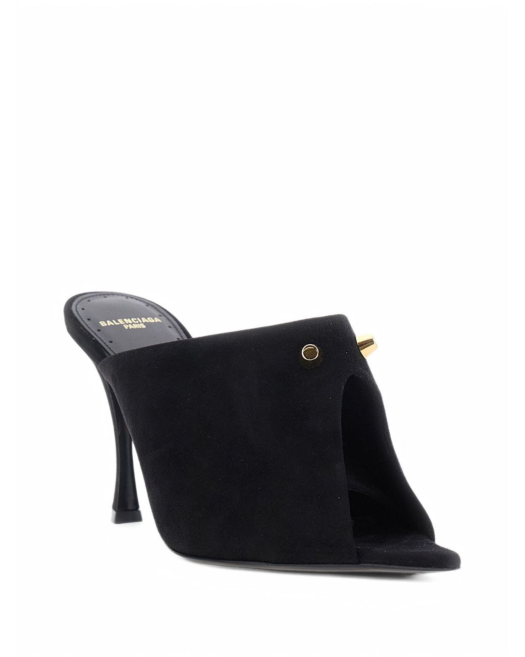 Balenciaga Black City Mule