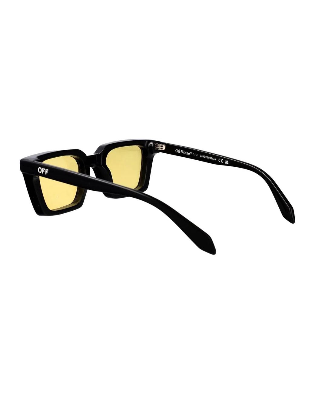 Off-White c/o Virgil Abloh White Shiny Acetate Sunglasses