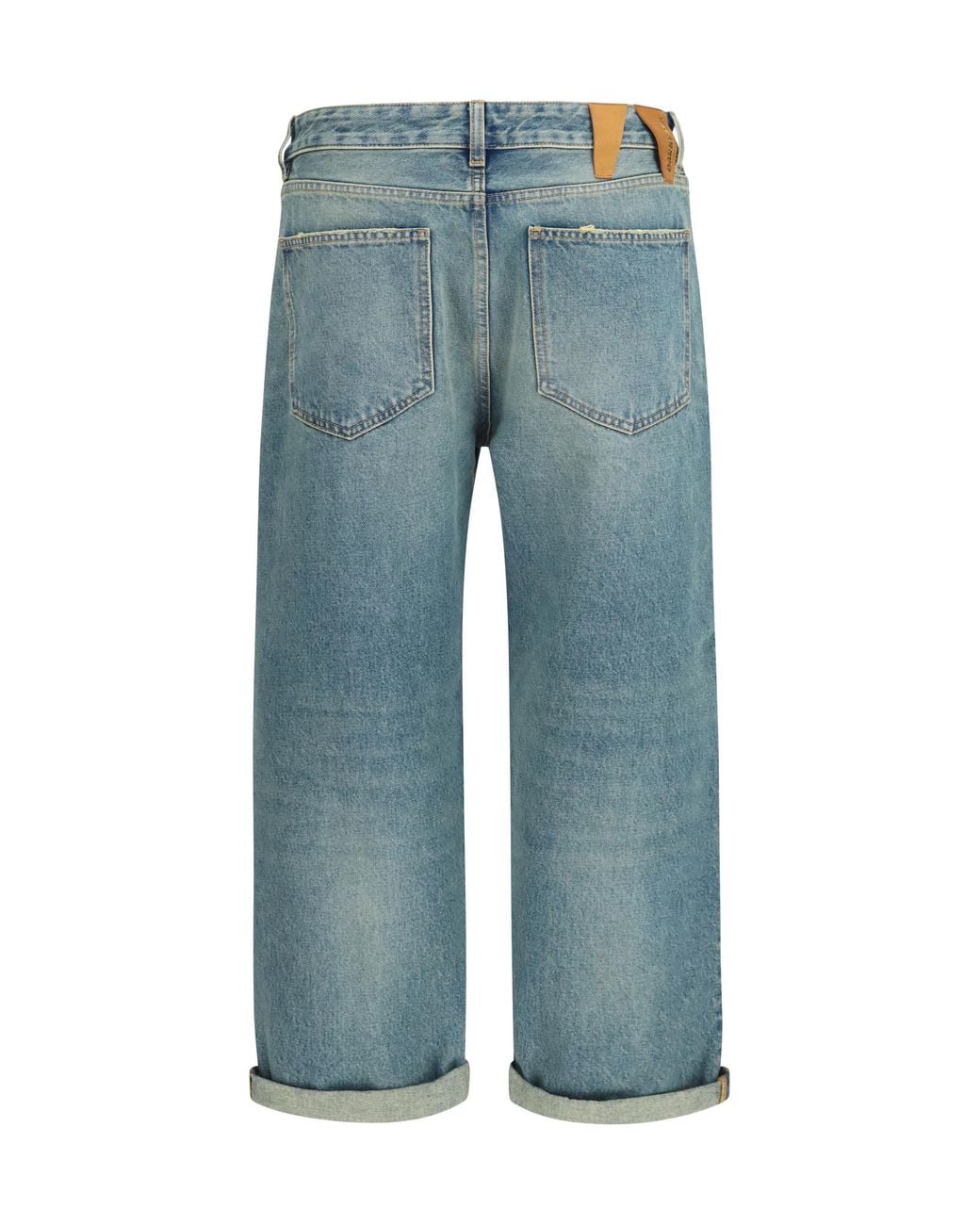 DARKPARK Blue Lizzie Boyfriend Denim Jeans Cotton