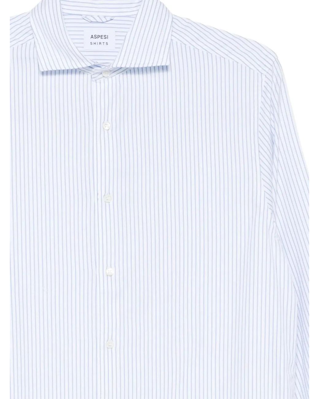 Aspesi White Cotton Shirt for men