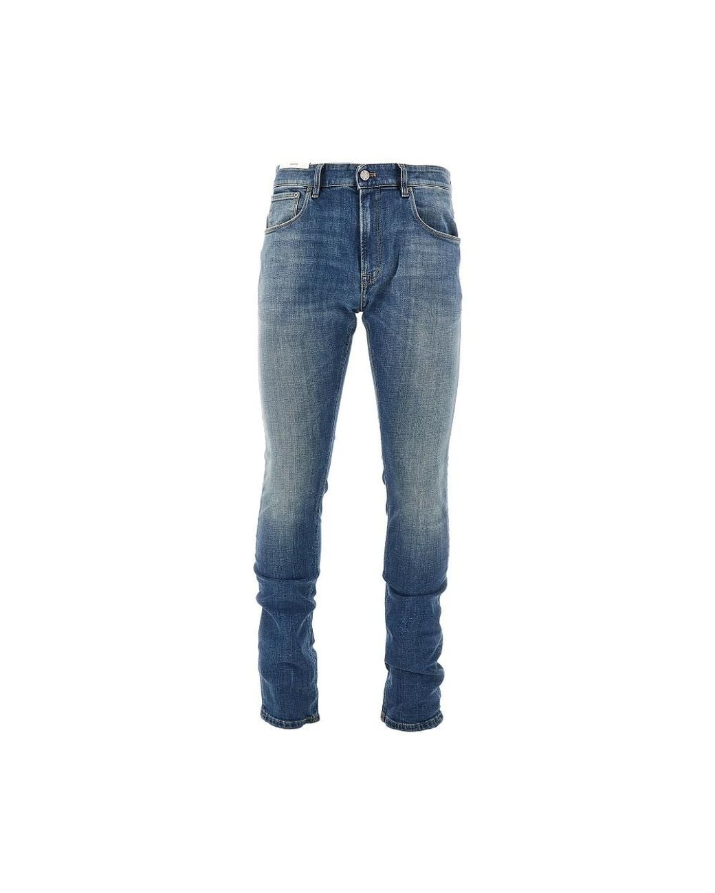 PT Torino Blue Jazz Updated Five-Pocket Jeans for men