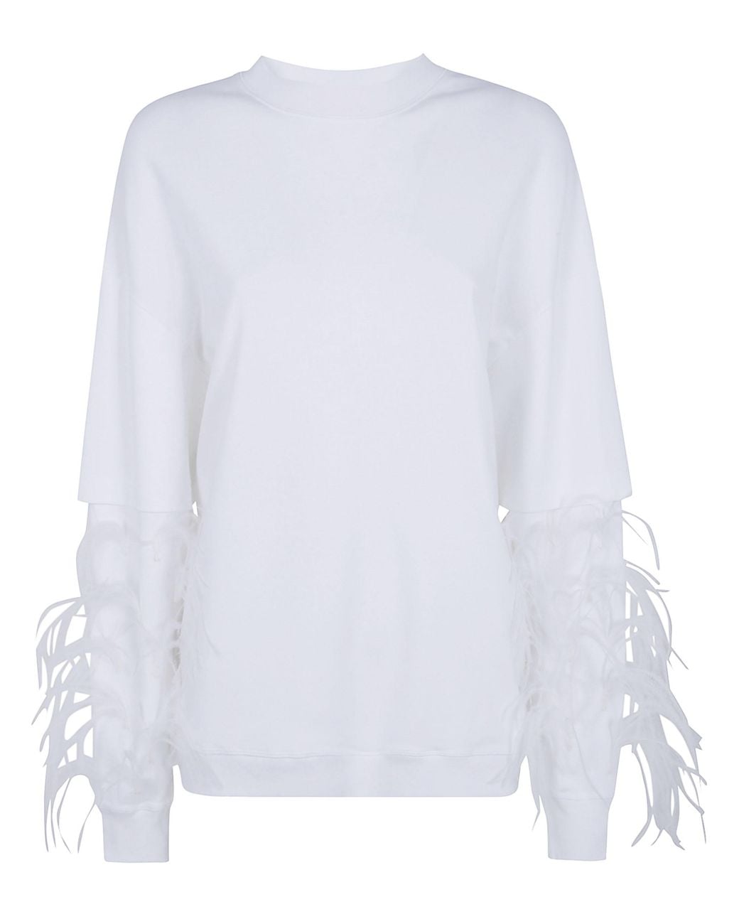 DARKPARK White Cotton Sweater