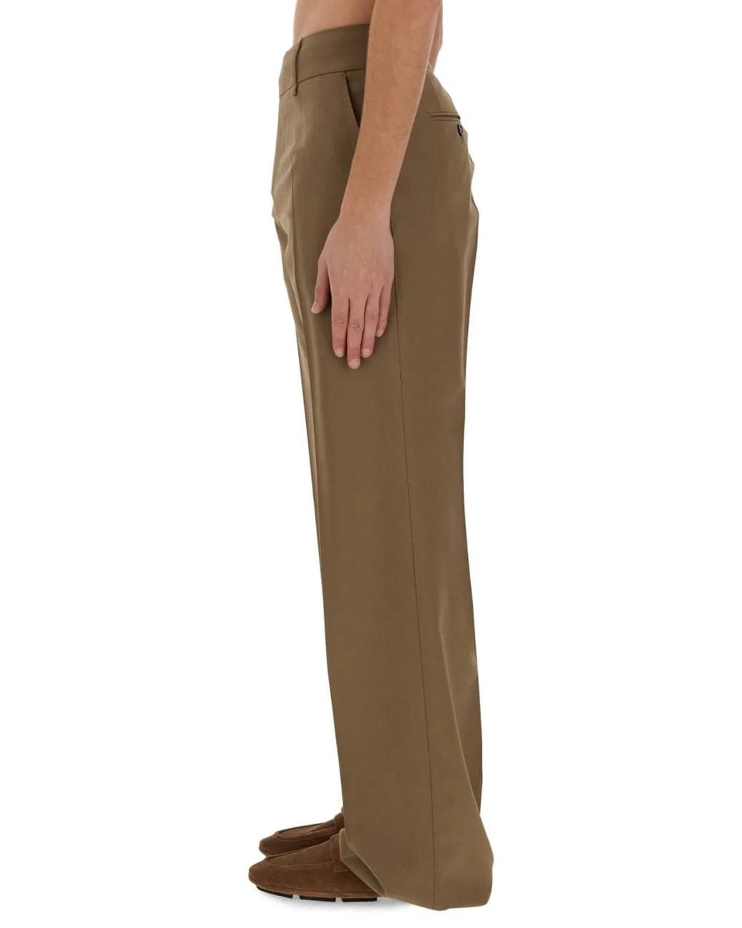 Dolce & Gabbana Natural Dolce & Gabbana Tailored Pants for men