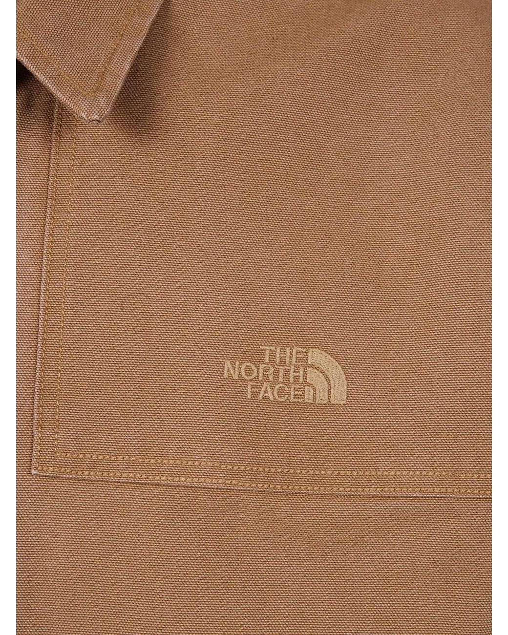 The North Face Brown Cedar Canvas Work Jacket for men