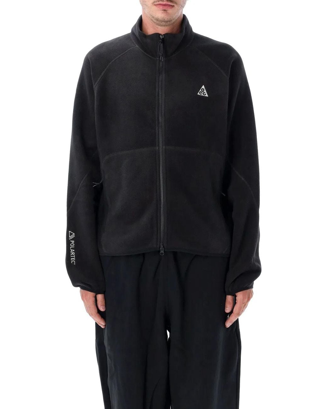 Nike Black Acg Wolf Tree Full-Zip Jacket for men